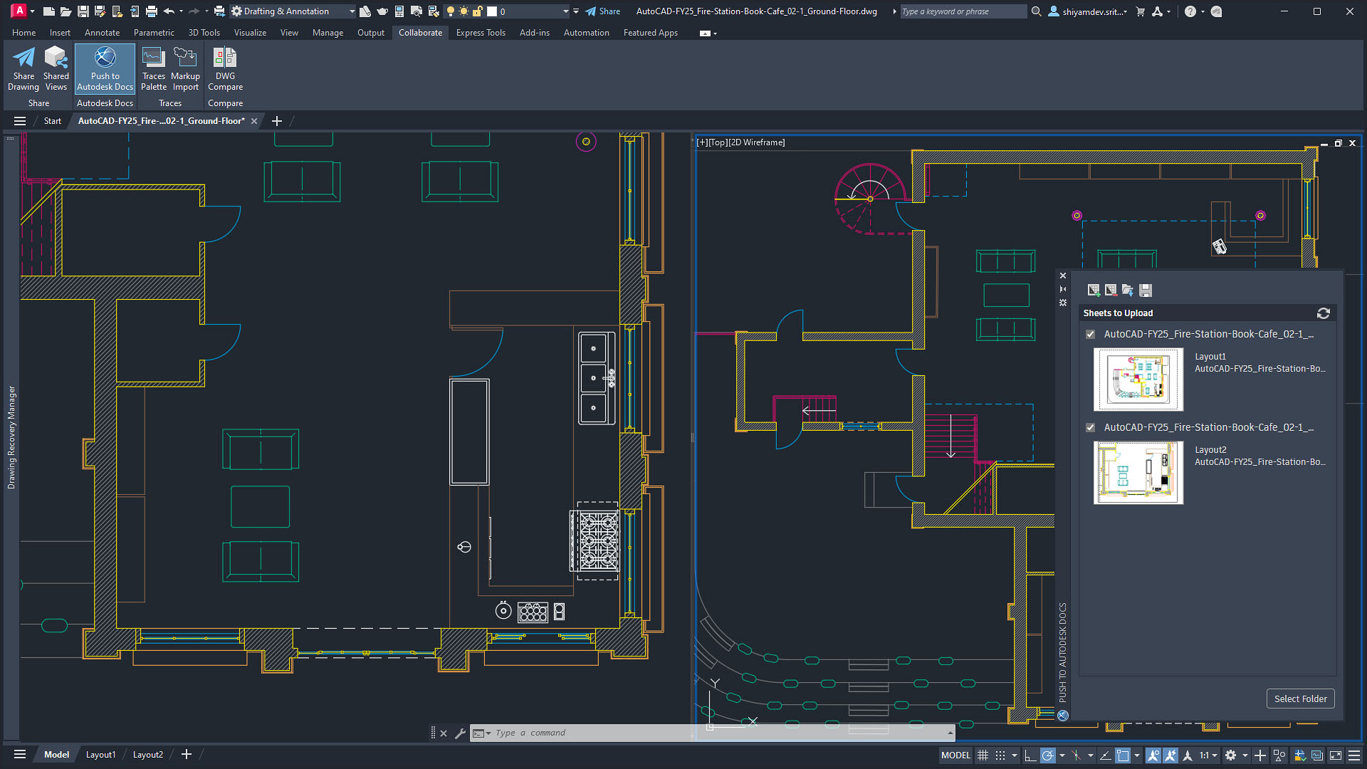 Publica diseños en Autodesk Docs con menos pasos